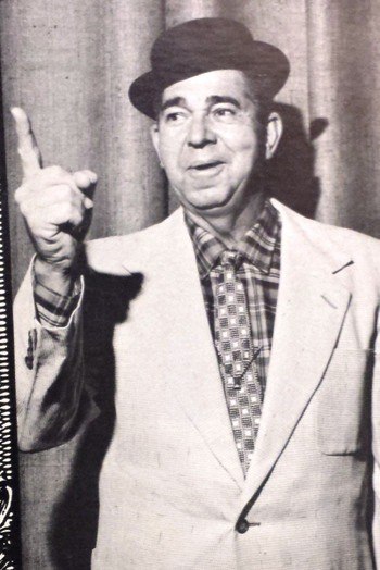 Bud Fletcher — H.B. 'Bud' Fletcher, Cajun comedian and entertainer, in his trademark bowler hat
